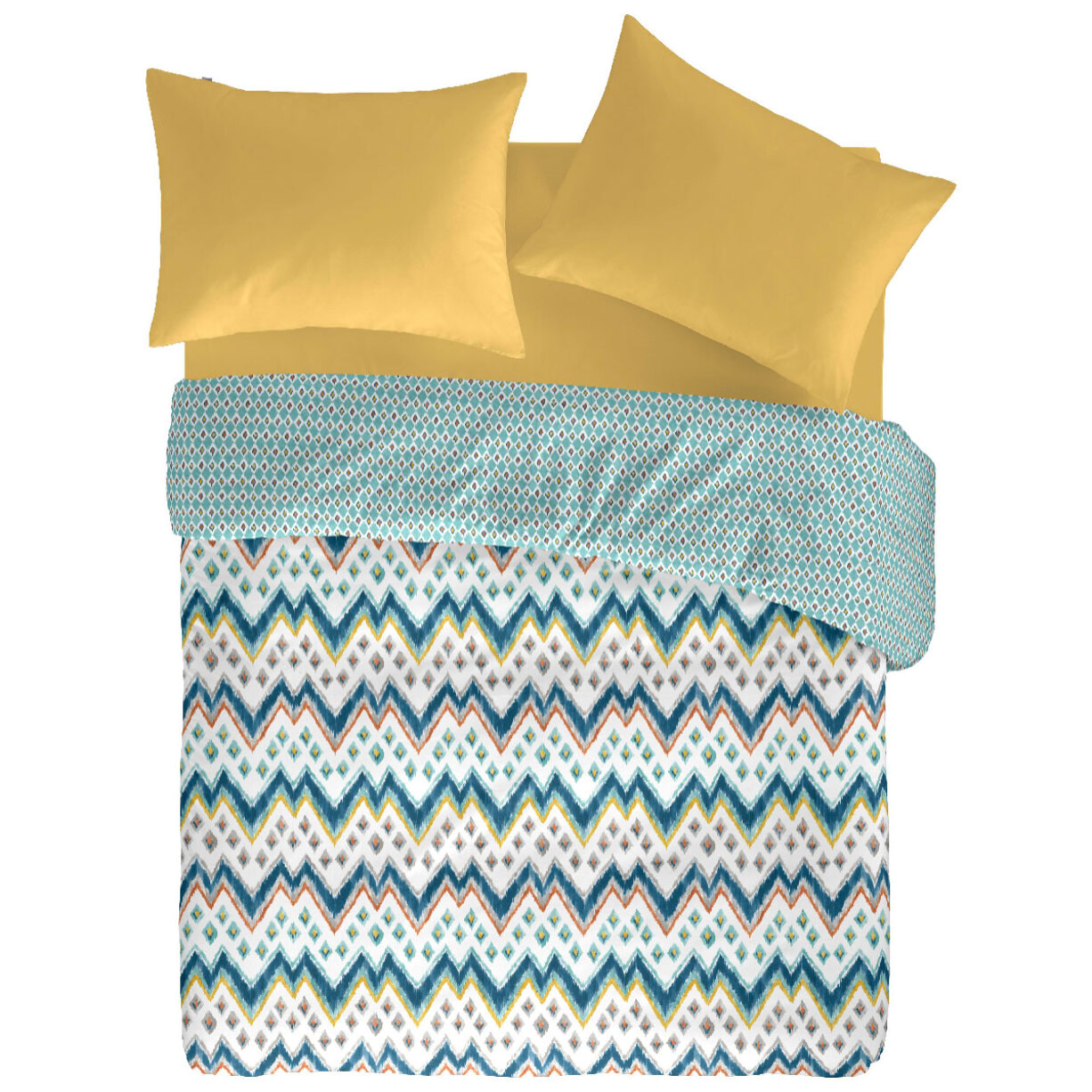 Funda nórdica reversible 100% algodón BATU - Varias medidas disponibles.