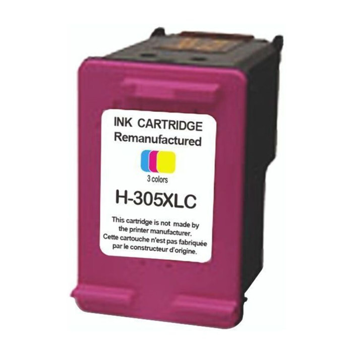 Cartouche d'encre ESSENTIELB Compatible H305 XL Haute Capacité 3 Couleurs
