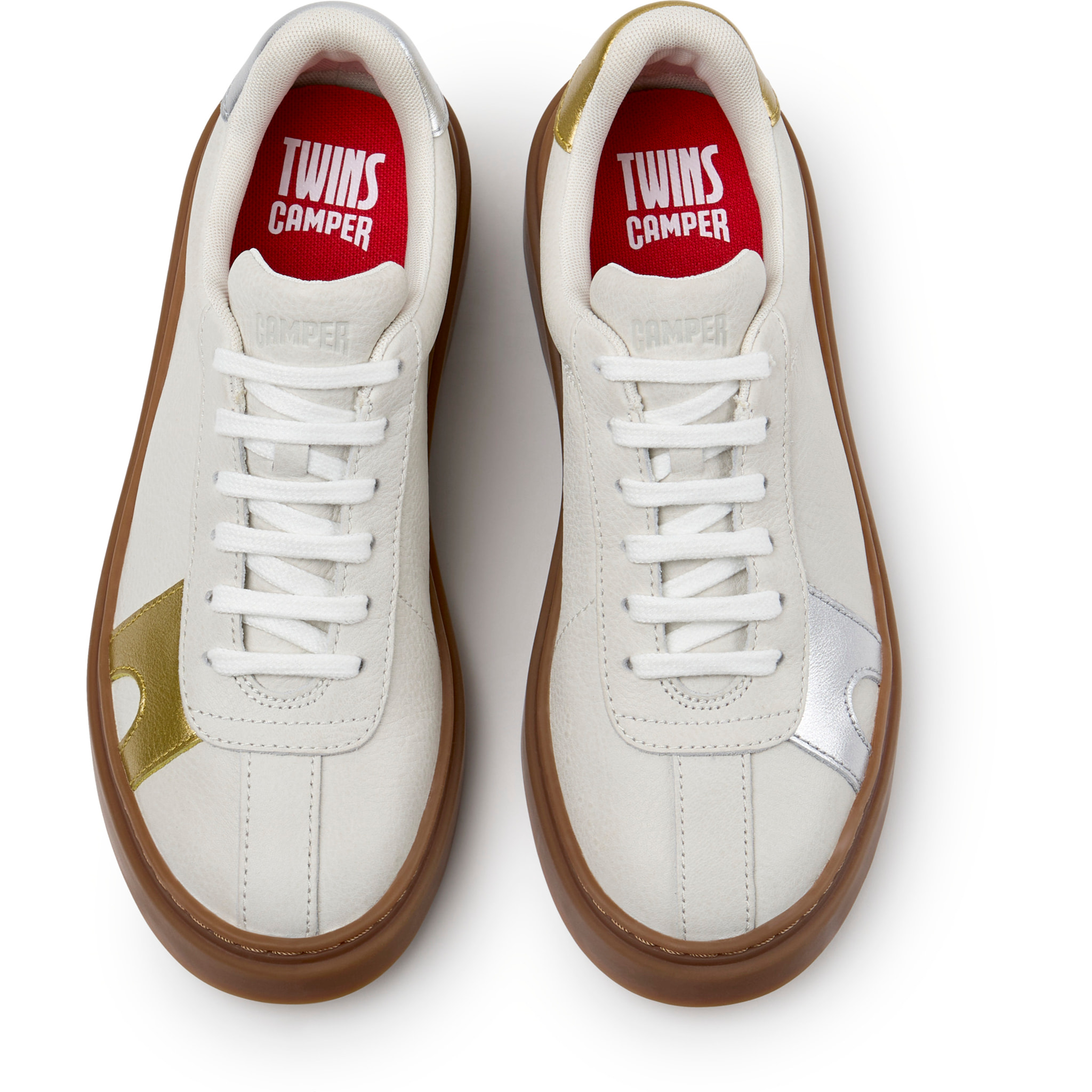 Zapatillas - CAMPER Runner Twentyfive Twins - Blanco - Piel lisa