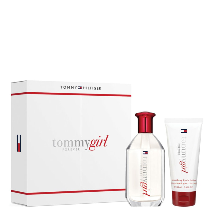 Tommy Girl Forever - Coffret Eau de Toilette 100ml + Lait Corps 100ml