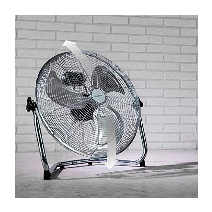 Ventilador Industrial EnergySilence 4300 Pro. 110 W, 3 Aspas Metálicas de 18" (4