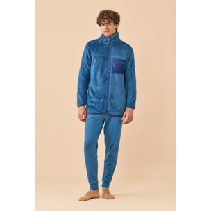 Giacca uomo eco-pelliccia articolo unito. Noidinotte