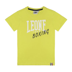 Leone Denim Camiseta de algodón azul para niño