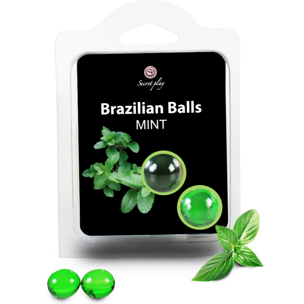 Set 2 brazilian balls aroma menta