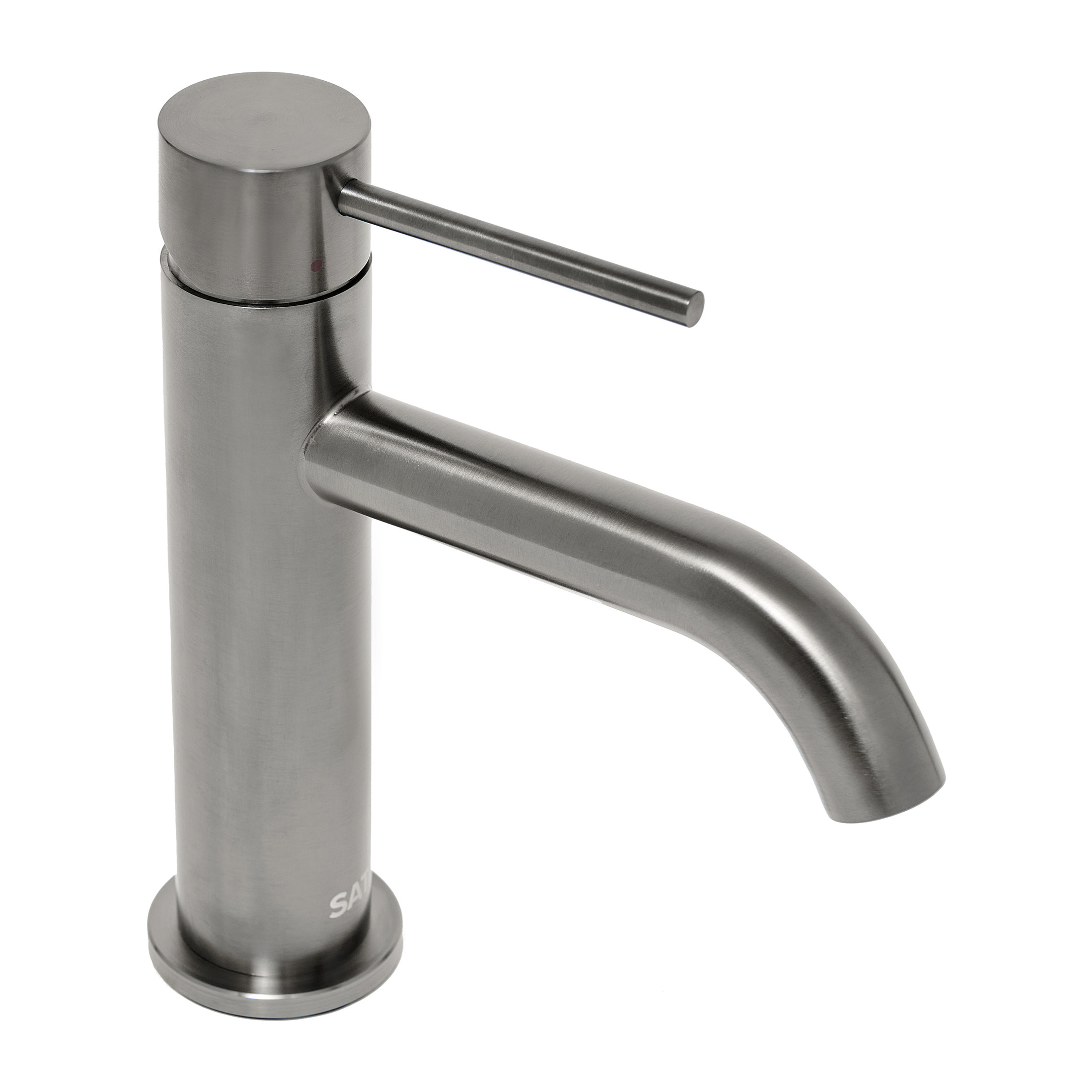 Aurum mitigeur de lavabo, sans vidage, gun métal brossé SATBAUR271BGM avec une garantie de 5 ans