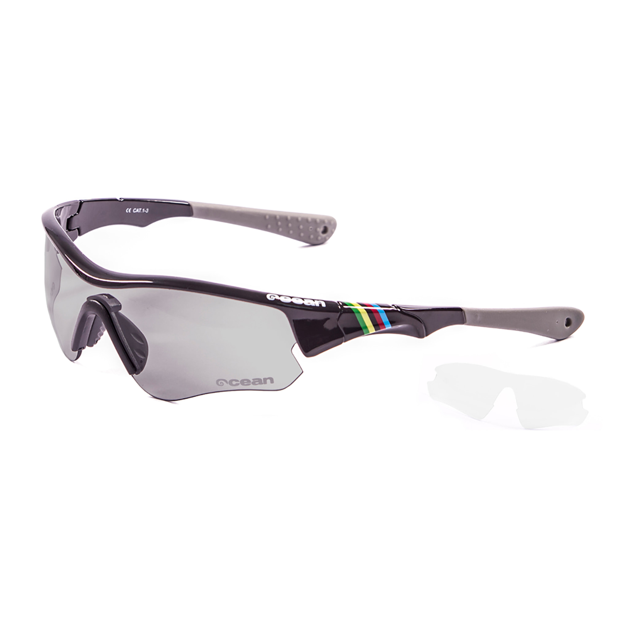 Gafas de ciclismo OCEAN modelo IRON en color Negro
