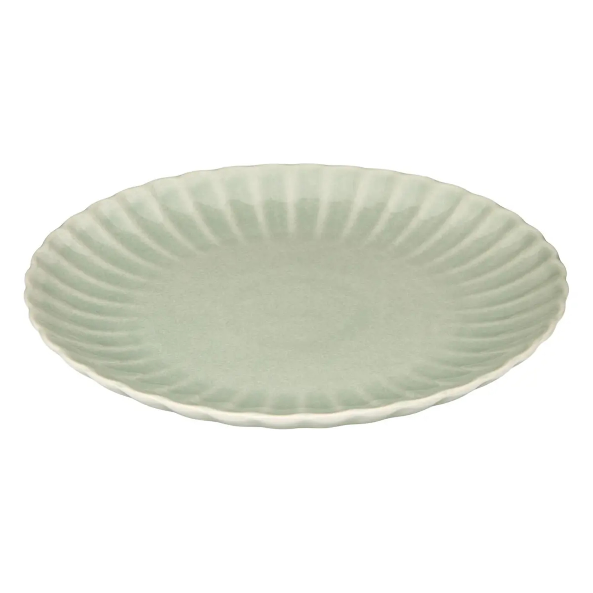 Lot de 4 ASS PLATE ROMY VERT D26