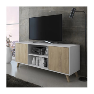 Mueble TV Wind 140 Blanco - Puccini