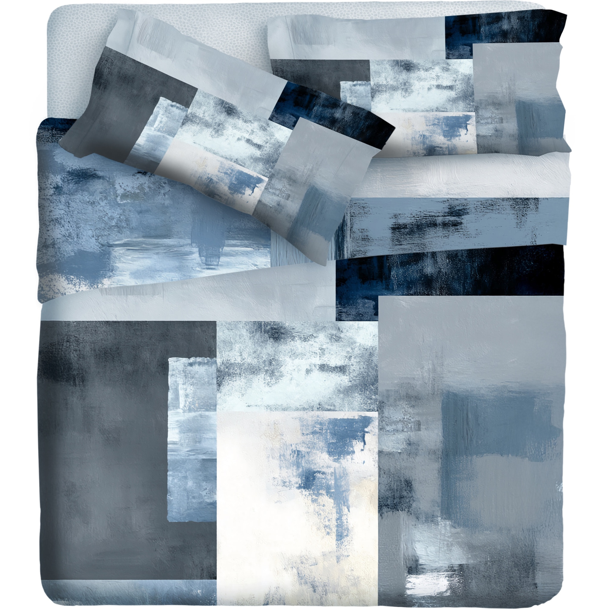 Parure Lenzuola fotografico Piazzato Fine-Art 2 Piazze Disegno Shadow