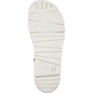 Sandalias - CAMPER Oruga Up - Blanco - Cuero liso