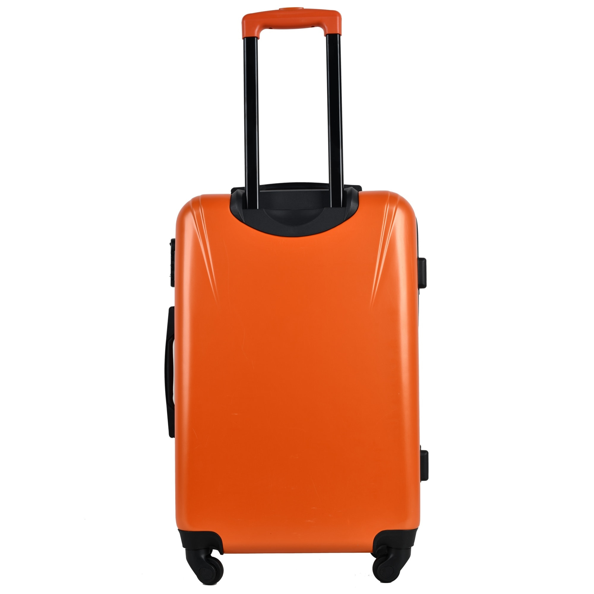 Juego de maletas rígidas con ruedas kukuxumusu 3 piezas color naranja