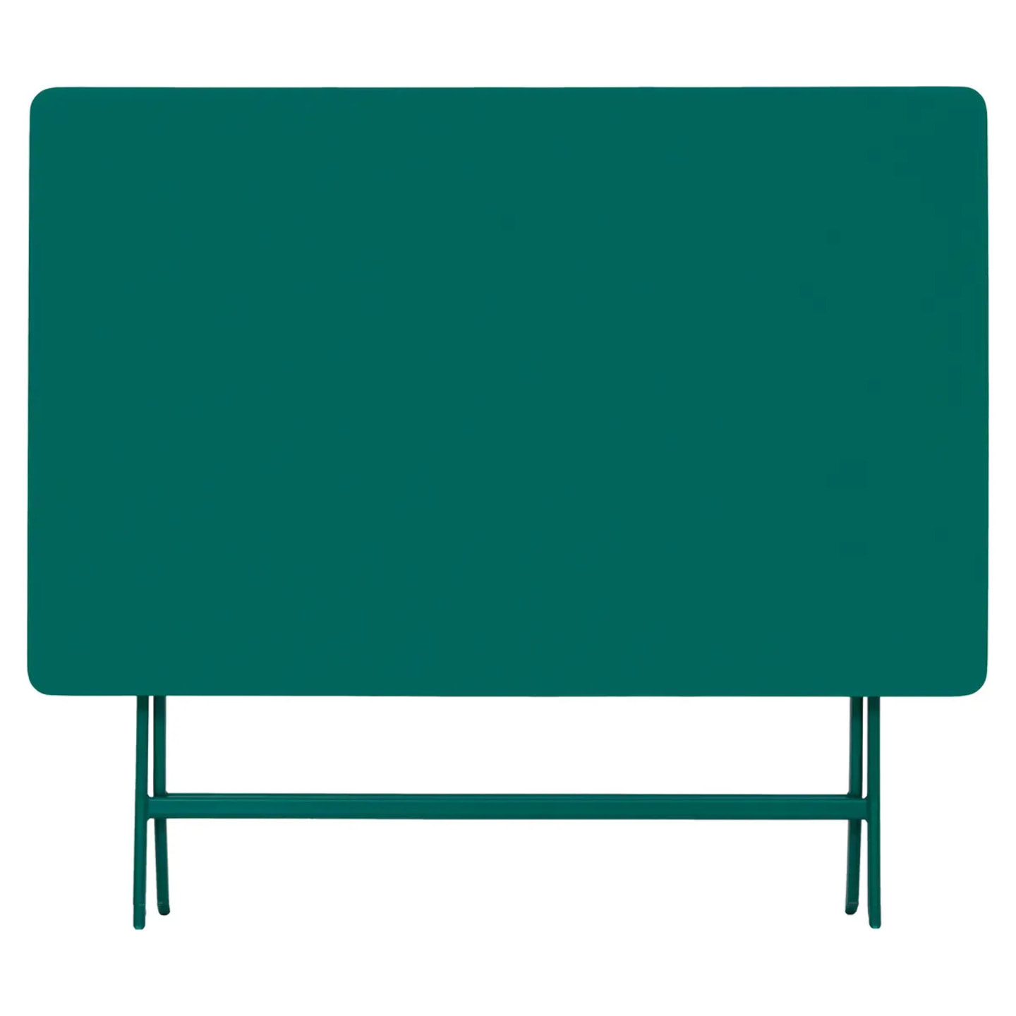 Table de jardin 4 places Greensboro pliables 110x70cm vert opale