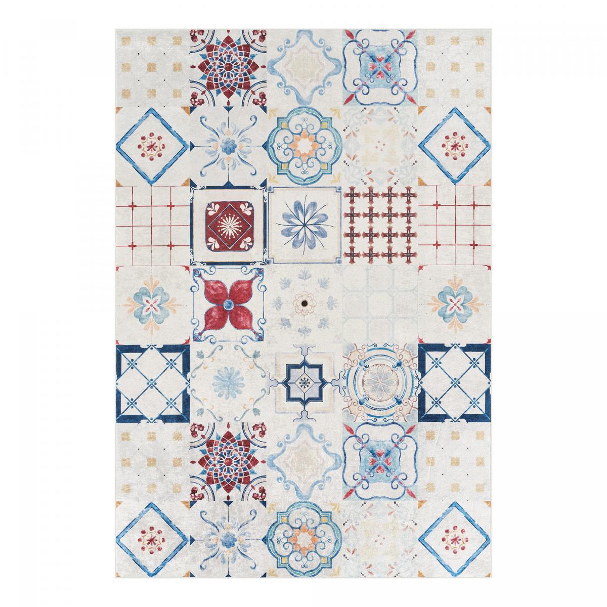 Tapis de cuisine, motif traditionnel kilim, tissé, RAYA