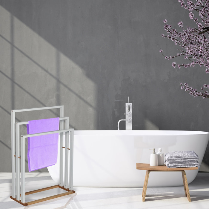 TOALLERO BAMBU Y MDF