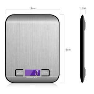 Balance de cuisine électronique Herzberg HG04135