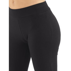 Leggings acampanados de algodón elástico para mujer Leone 1947 Never Without