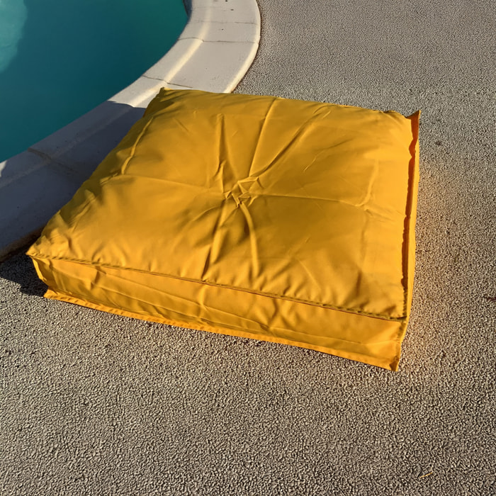 Coussin de sol inter / exter - Jaune
