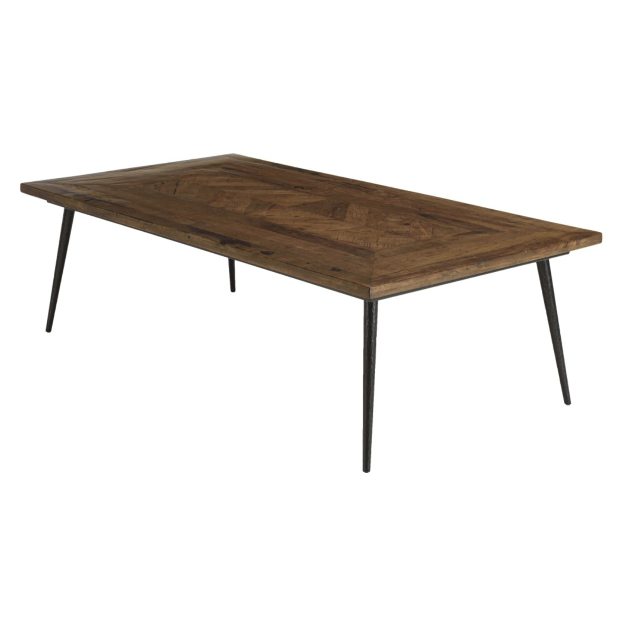 KIARA - Table basse rect. 135x70cm formes géométriques