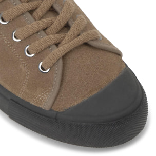 Sneaker plano Zira en serraje