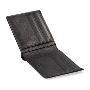 Portafoglio da uomo In Vera pelle Made in Italy 12,75x9,75x2 cm