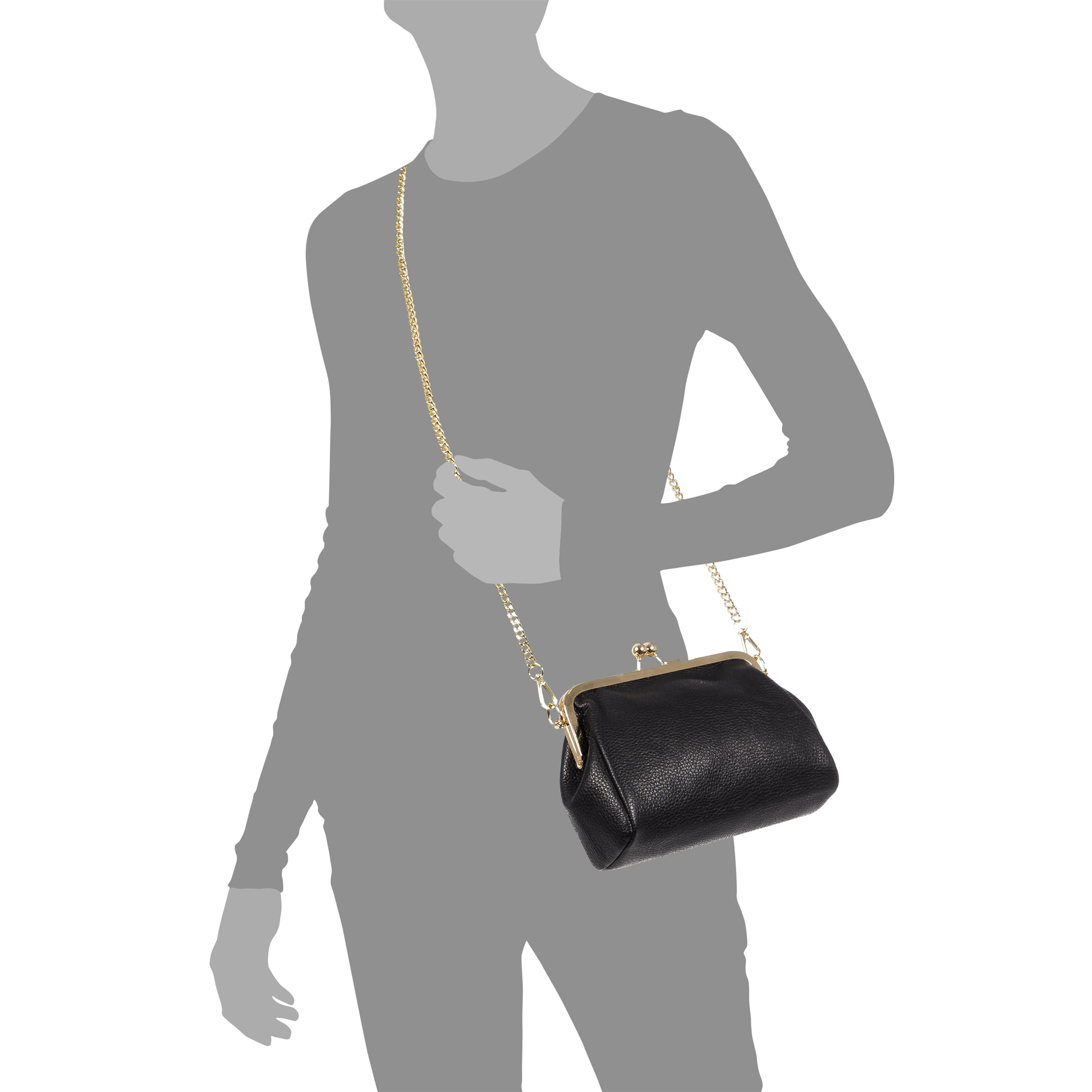 Ambivere bolso de mano Mujer. Piel auténtica Dollaro.