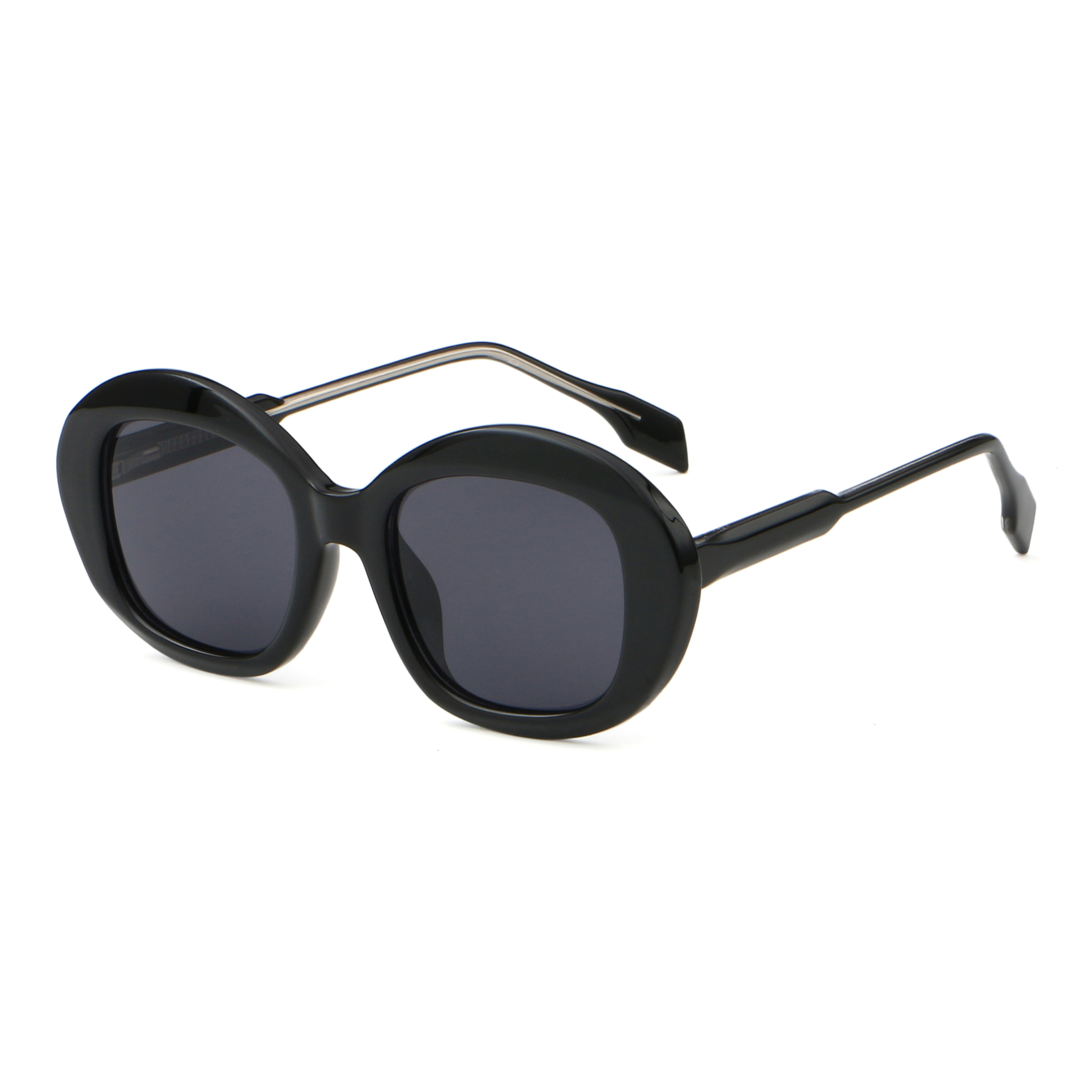 Gafas de sol OCEAN GDANSK - Negro brillante / Ahumada