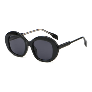 Gafas de sol OCEAN GDANSK - Negro brillante / Ahumada