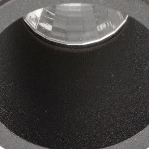 FOX 40 Incasso nero 5W 2700K 25°