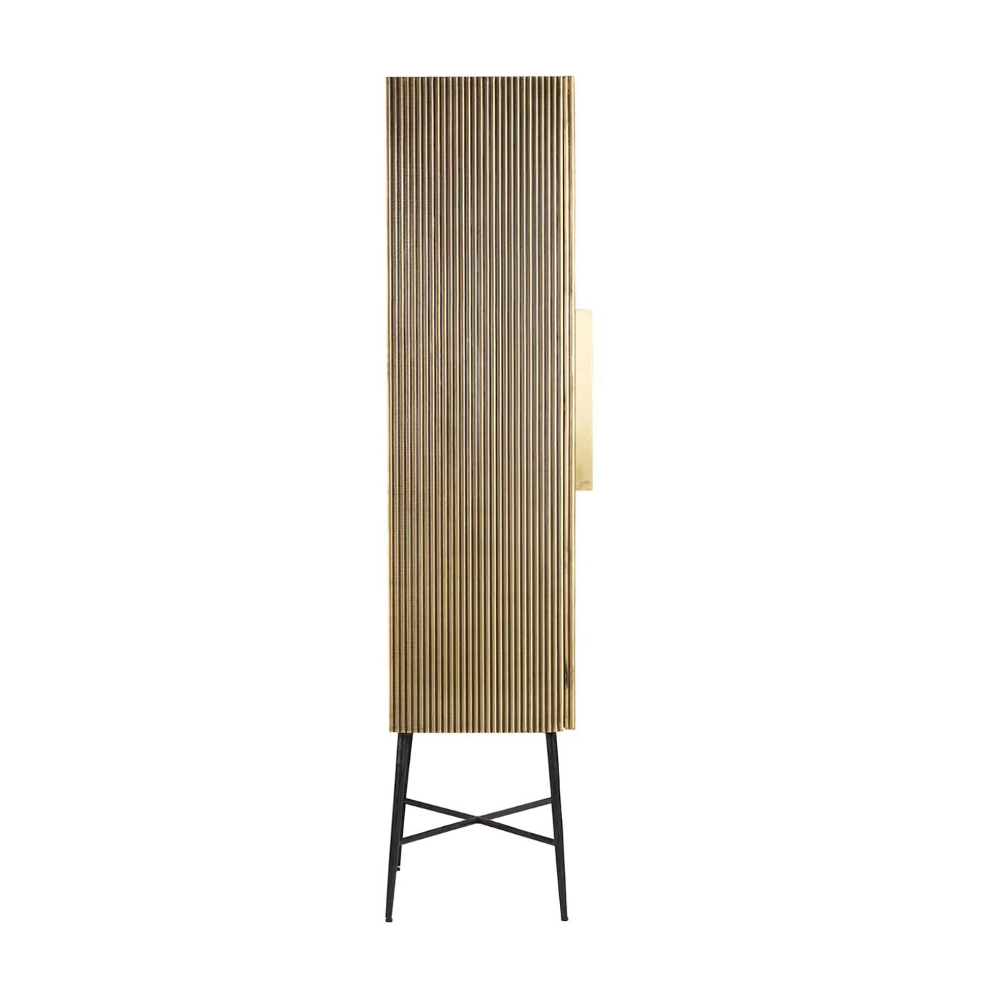 Cabinet Mdf Metal Marron Lumina 75x40x180 Cm