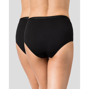 Pack de 2 bragas clásicas de algodón orgánico