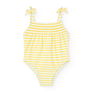 Maillot de bain à rayures