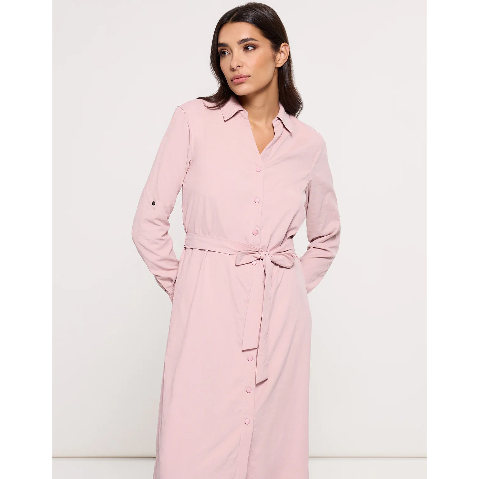 Vestido Midi Rosa Palo - Veronico