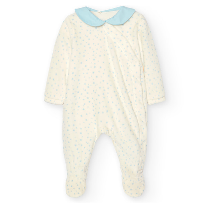 Pelele terciopelo de bebé niño -BCI