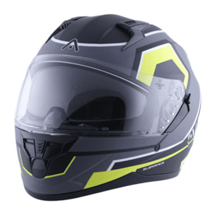 ADN STELVIO FURY BLACK GREY YELLOW