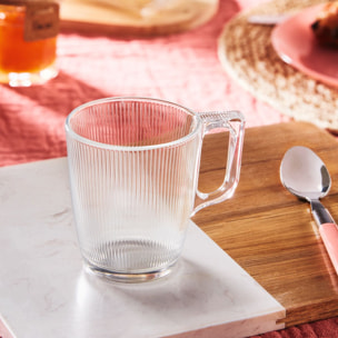 6 tazas 25 cl Stripy - Luminarc
