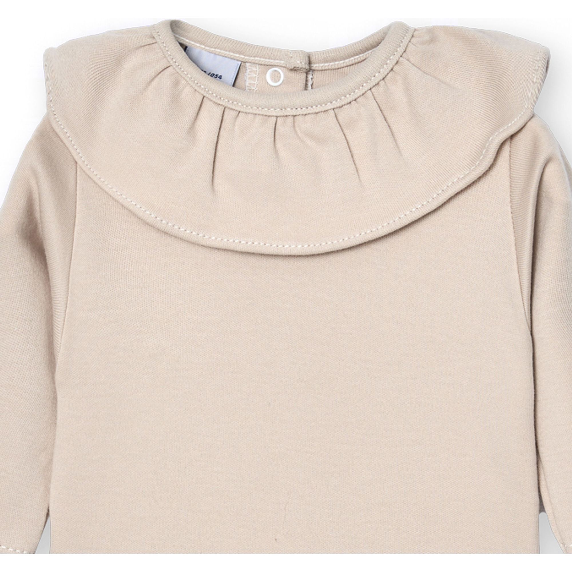 Body bebé manga larga cuello volante