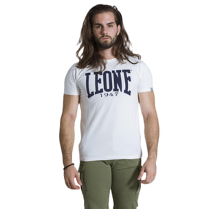 Camiseta de hombre Leone Basic de algodón de manga corta