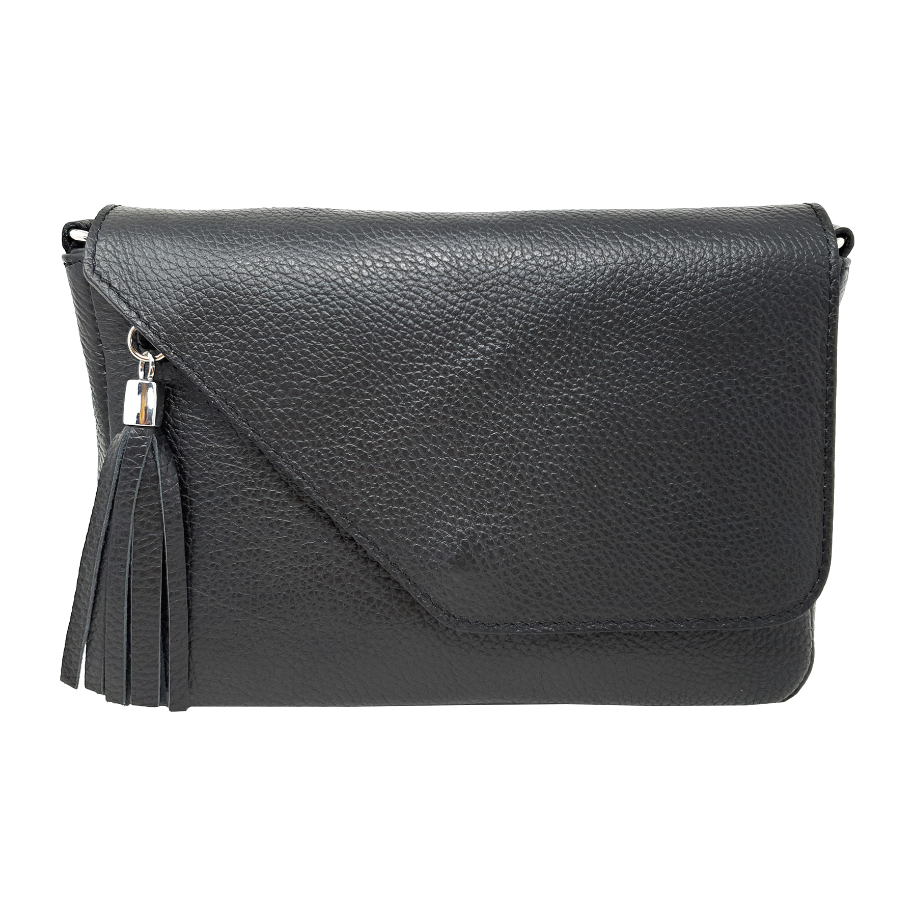 Chicca Borse Tracollina Donna in Pelle Nero