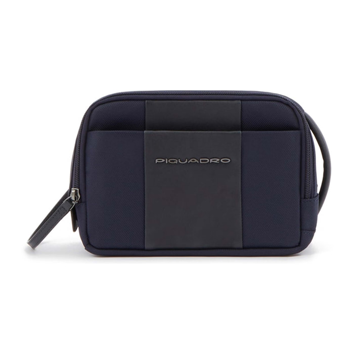 Piquadro Beauty case uomo in tessuto riciclato