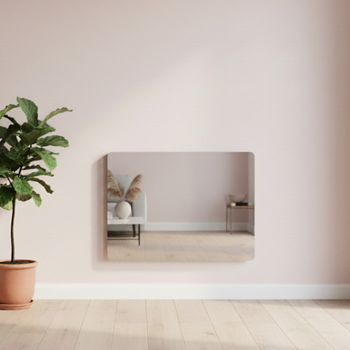 Panneau Rayonnant en verre Miroir 1000w