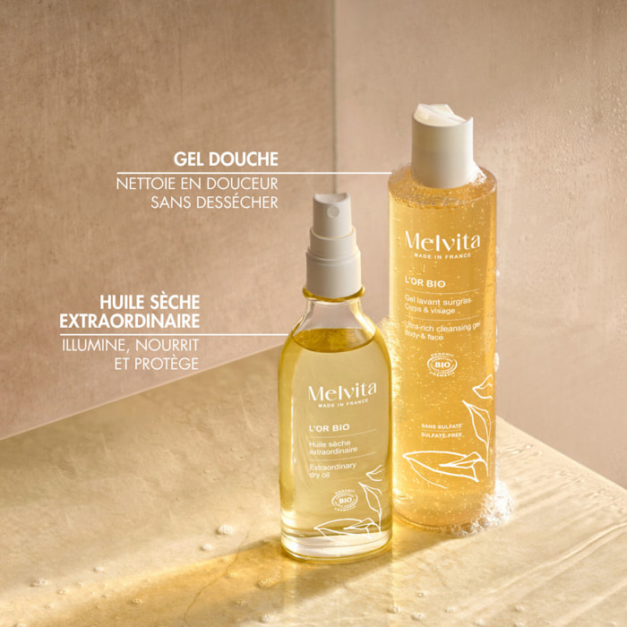 Huile Extraordinaire L'Or Bio  - Visage, Corps et Cheveux