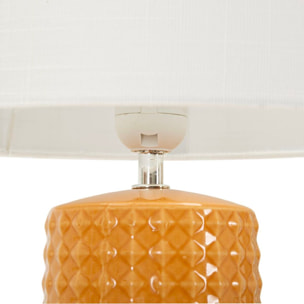LAMPADA DA TAVOLO GLISS SENAPE CM Ø 30X52