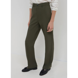 Pantalone lungo con nervature