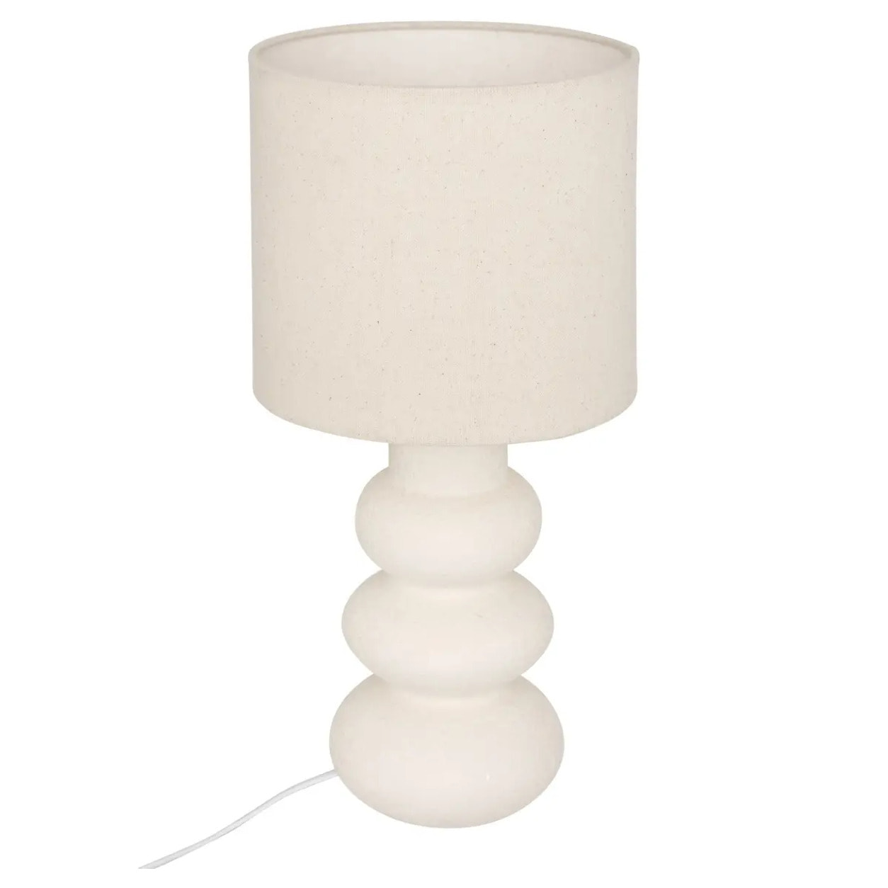 Lampe à poser Alitha beige H42cm