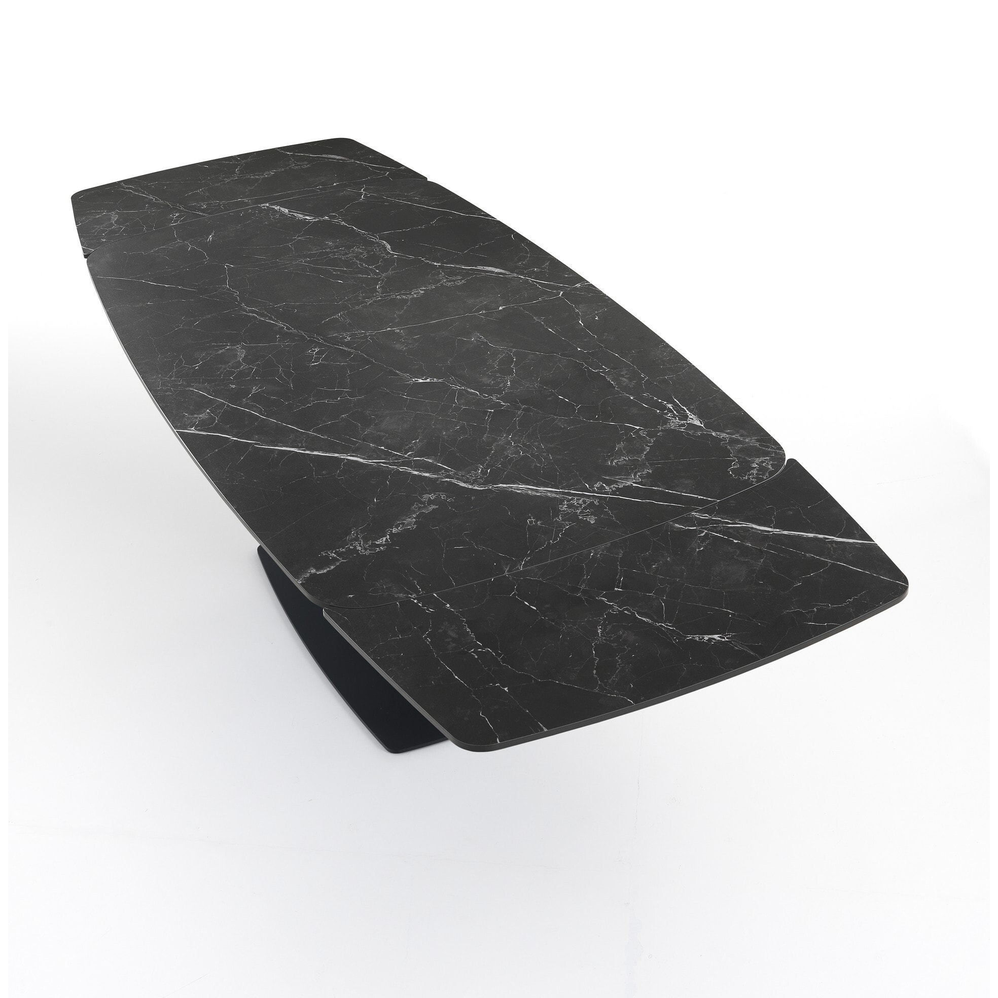 ORESTELUCHETTA Tavolo allungabile BOYLE BLACK MARBLE