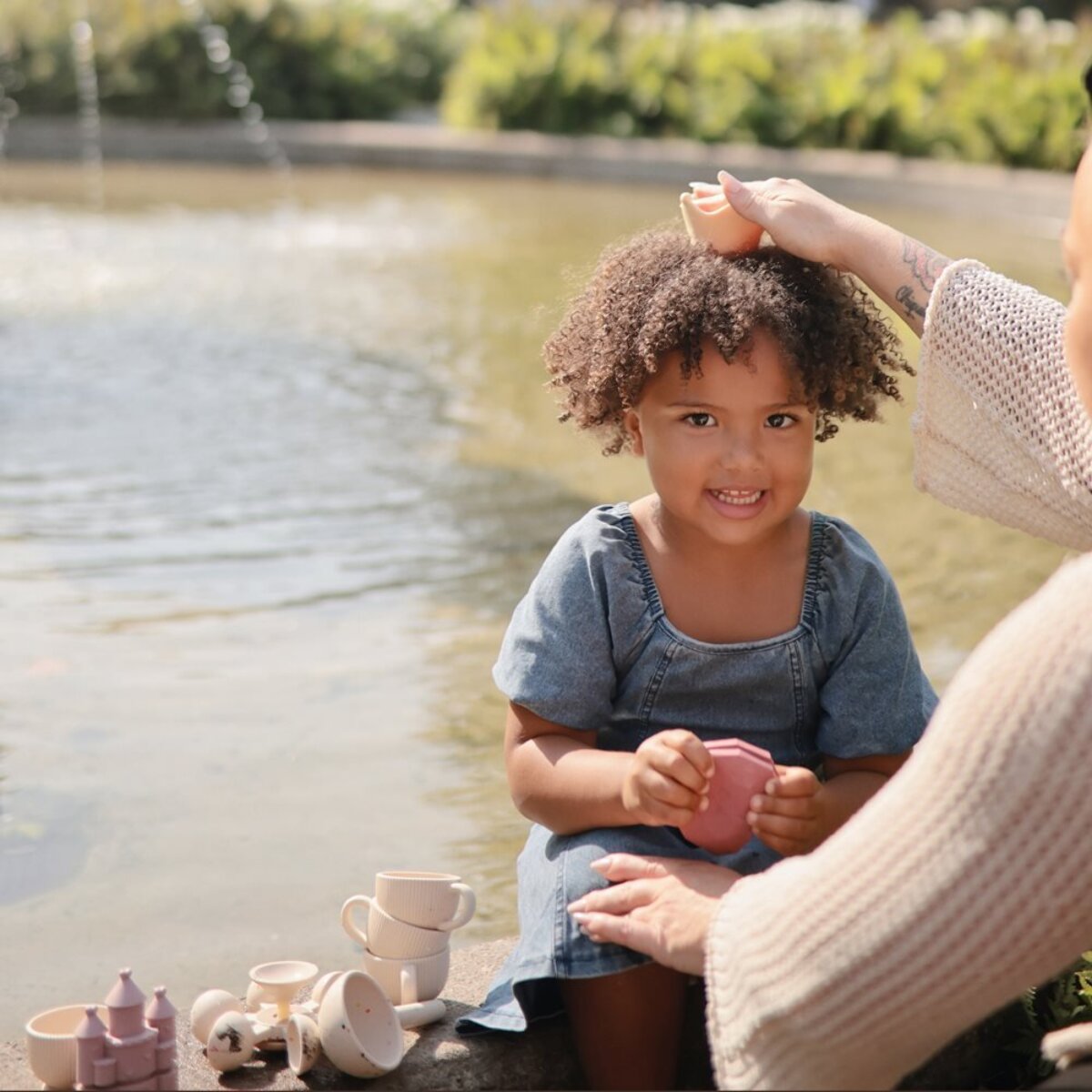 Mushie Pack 4 Pzas. Princess Baño Solid