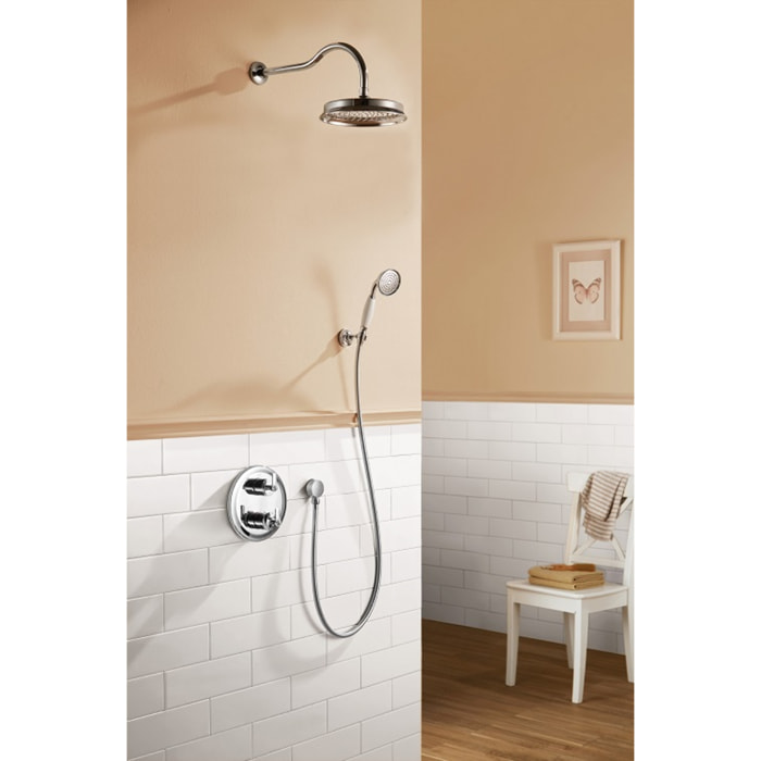 Robinet douche encastrable rétro Paini Lady's chrome