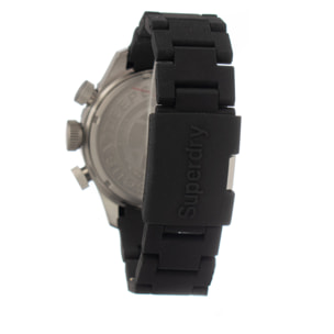 Reloj Superdry SYG142B Hombre Analogico Cuarzo con Correa de Silicona