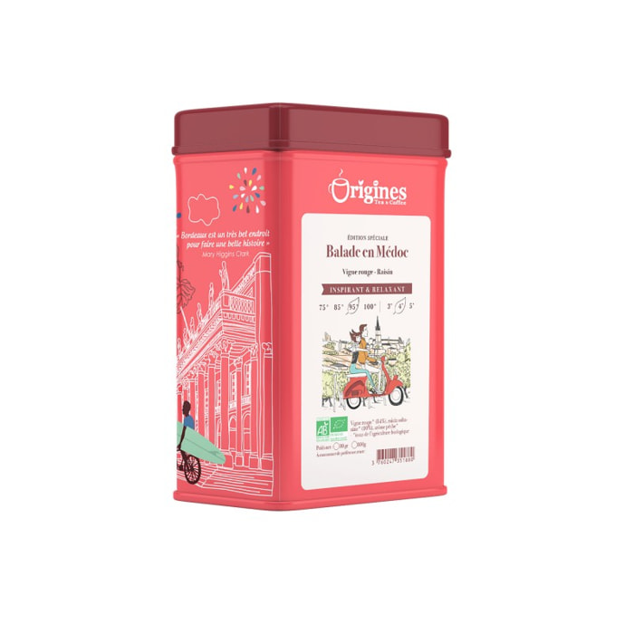 Infusion Bio Balade en Médoc - Boîte Métal 80g