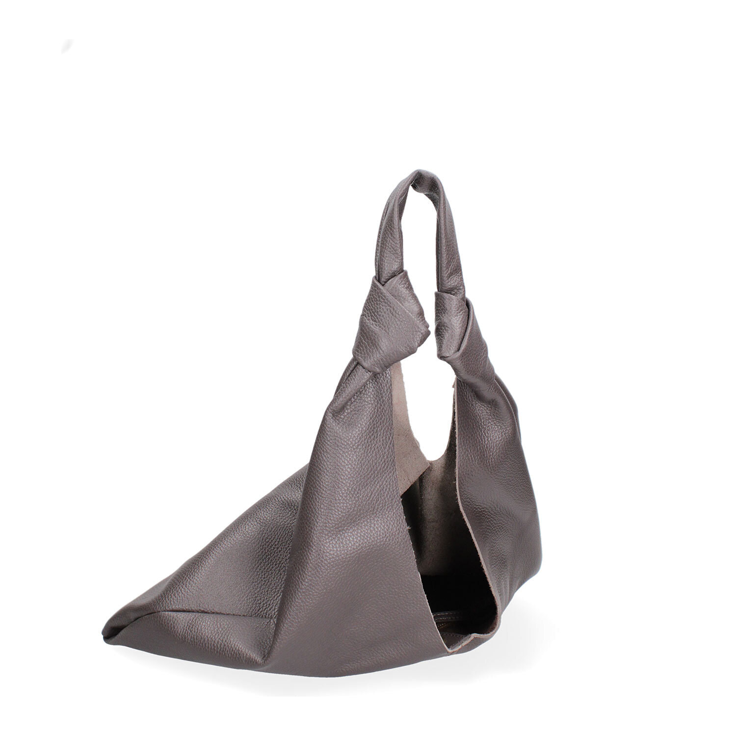 Borsa a spalla da donna In Vera pelle Made in Italy 40x42x2 cm